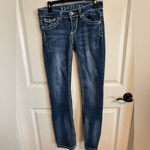 Miss Chic Blue Denim Jeans